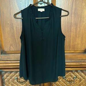 Loft Outlet, size Small . Sleeveless top, black